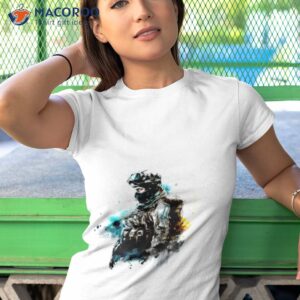 soldier watercolor battlefield shirt tshirt 1