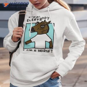 sorry everybody i am a horsey shirt hoodie 3