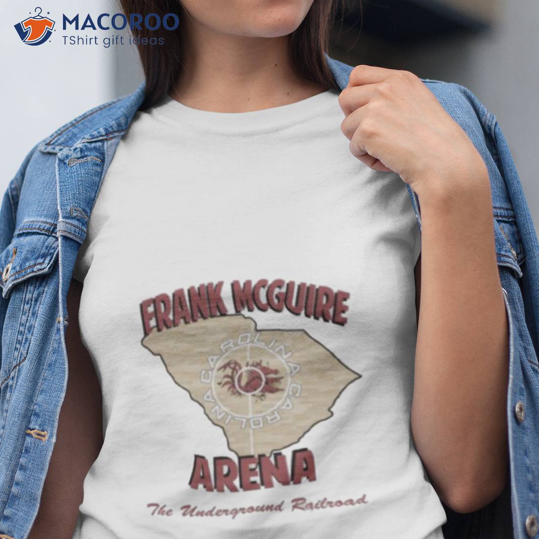 South Carolina Gamecocks Frank Mcguire Arena The Underground Railroad Shirt South Carolina Gamecocks Frank Mcguire Arena The Underground Railroad Shirt