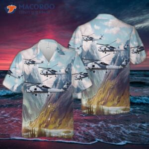 Spanish Navy Armada Espanola Sikorsky Sh-60f Ocean Hawk (s-70b-4) Hawaiian Shirt