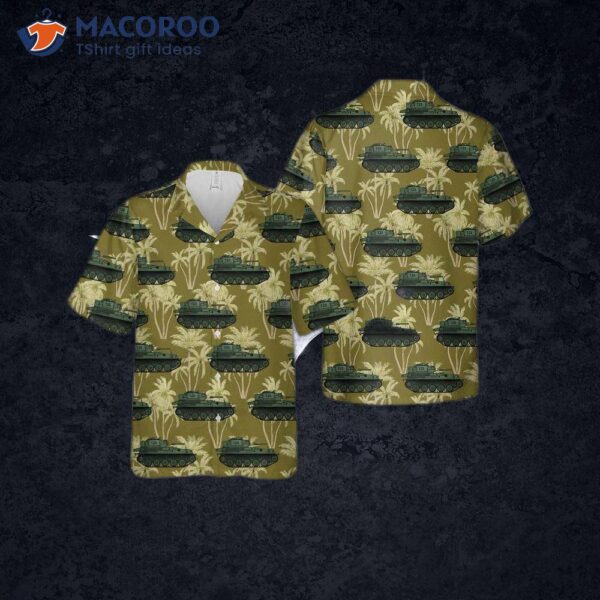 Spanish Navy Cvr(t) Fv101 Scorpion Hawaiian-style Shirt