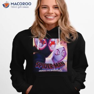 spider man across the spiderverse movie t shirt hoodie 1