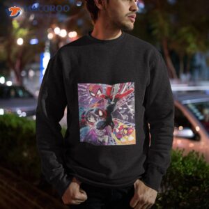 spider man beyond the spider verse t shirt sweatshirt