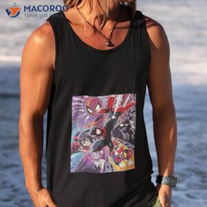 spider man beyond the spider verse t shirt tank top