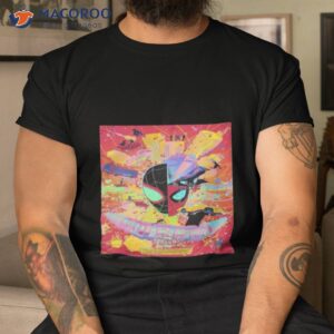 spider man in to the spider verse t shirt tshirt