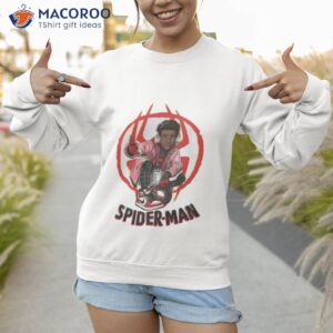 spider man new ver 2023 miles morales t shirt sweatshirt