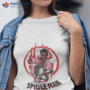 spider man new ver 2023 miles morales t shirt tshirt