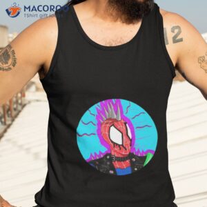 spider punk across the spiderverse spider man 2023 movie t shirt tank top 3