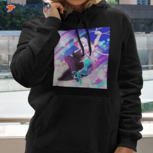 spidergwen on spider man across the spiderverse t shirt hoodie