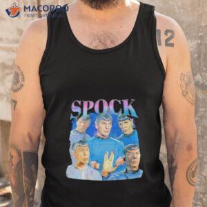 spock star trek shirt 2 tank top