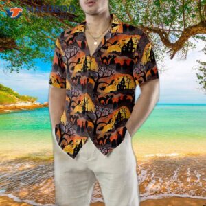 spooky night halloween hawaiian shirt shirt for and 4