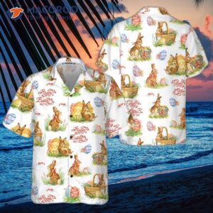 spring easter hawaiian shirt bunny and shirt for 0