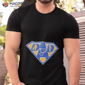 st louis blues super dad shirt tshirt