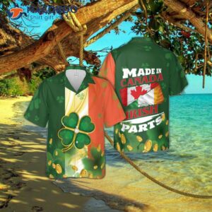 St. Patrick’s Day Canadian Hawaiian Shirt
