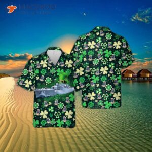 St. Patrick’s Day, Royal Australian Navy Hmas Yarra (de 45) Hawaiian Shirt