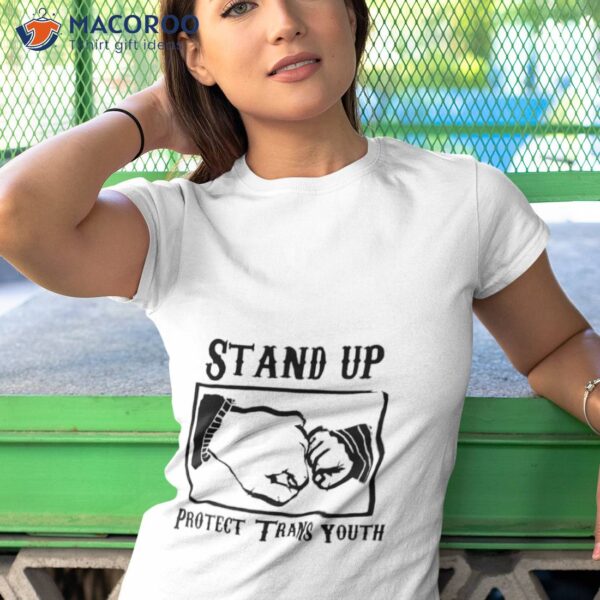 Stand Up Protect Trans Youth Shirt