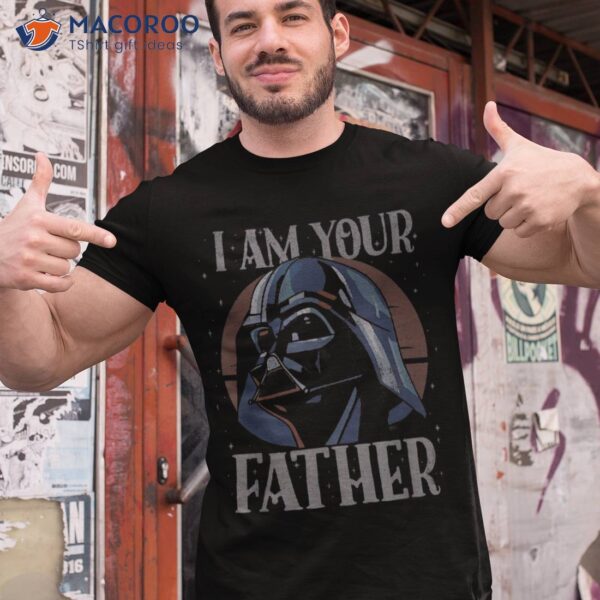 Star Wars Darth Vader I Am Your Father Retro Shirt