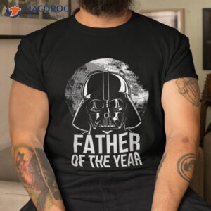 star wars father s day darth vader father of the year shirt tshirt
