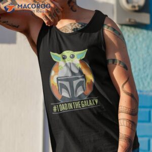 star wars the mandalorian and grogu 1 dad in galaxy shirt tank top 1