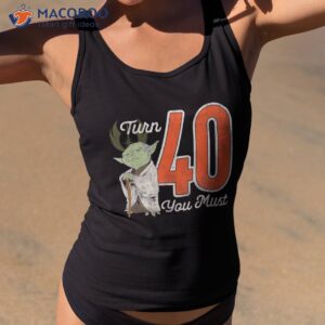 star wars yoda 40th birthday shirt tank top 2