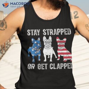 stay strapped or get clapped george washington 4th of july shirt tank top 3 1