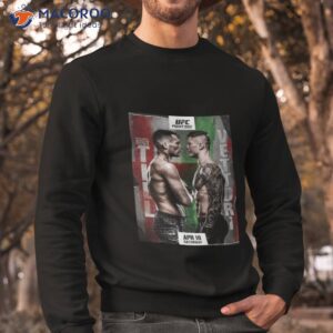 stell vs belts ufc design shirt sweatshirt