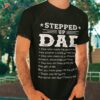 Stepped Up Dad One Who Made The Choice To Love Child Fathers Shirt