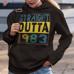 Straight Outta 1983- 35 Years Old 35th Birthday 80s T Shirt