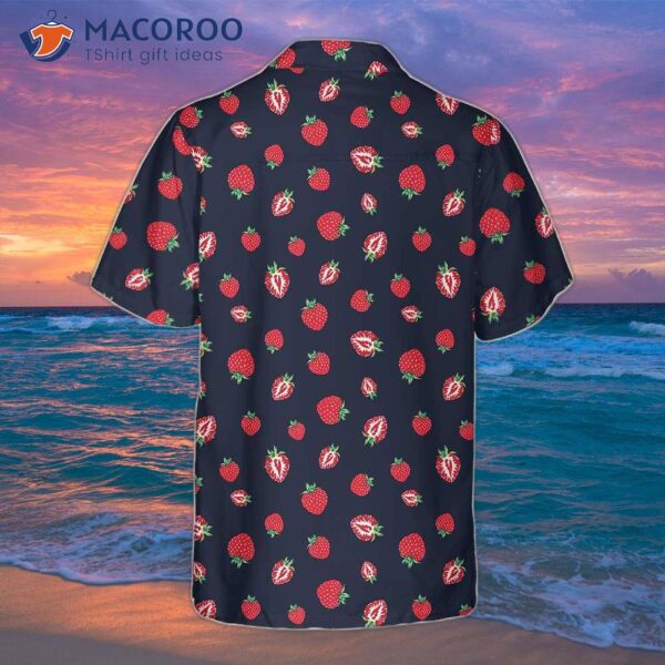 Strawberry Slice Hawaiian Shirt, Shirt For And , Print