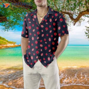 strawberry slice hawaiian shirt shirt for and print 4