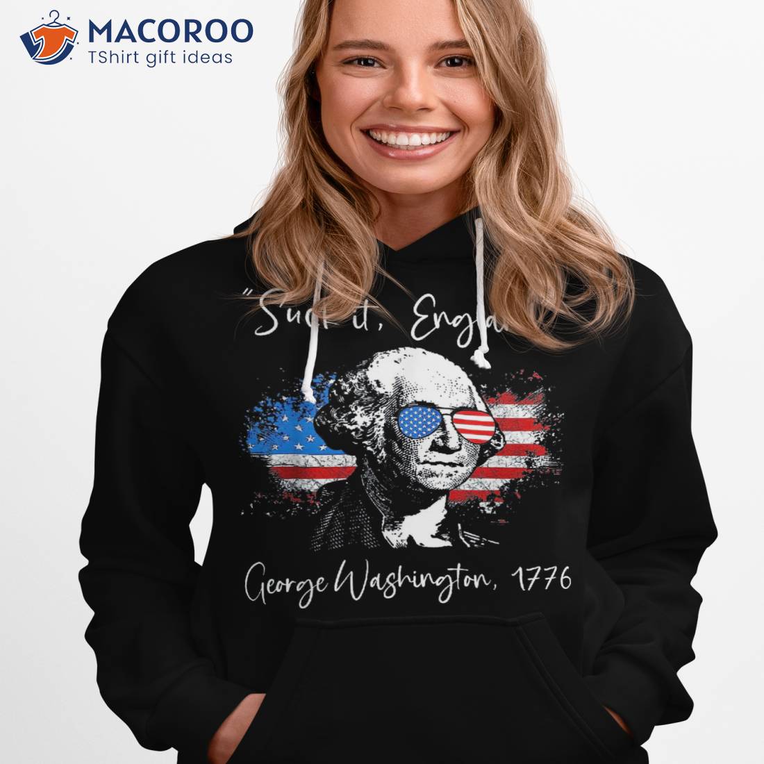 Funny 4th of July shirts George Washington Patriotic USA 4th of july t  shirts