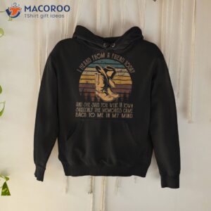 suddenly the memories came back to me in my mind cowboy boot shirt hoodie