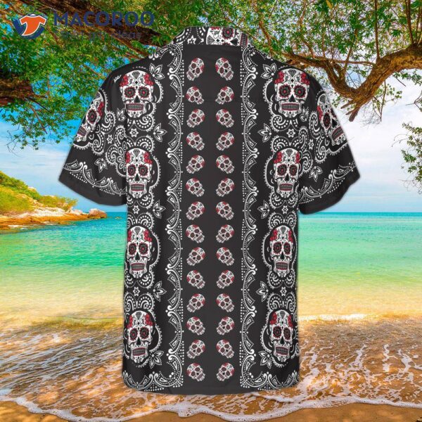 Sugar Skull Hawaiian Shirt