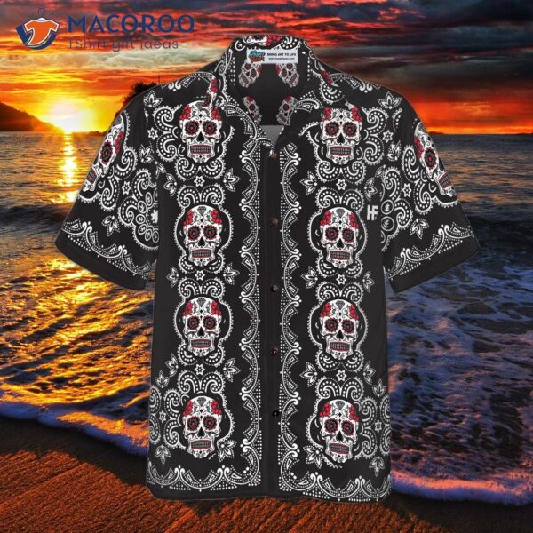 Sugar Skull Hawaiian Shirt