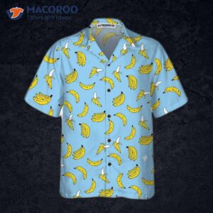 summer banana seamless pattern hawaiian shirt funny shirt for adults patterned 2