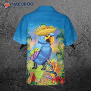 Summer Beach Parrot Hawaiian Shirt