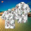 Summer Cycling Pattern Hawaiian Shirt, Tropical Bicycle Best Gift For Bikers