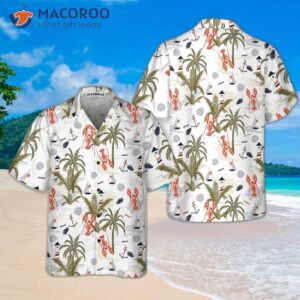 summer island lobster hawaiian shirt tropical shirt for and gift idea 0