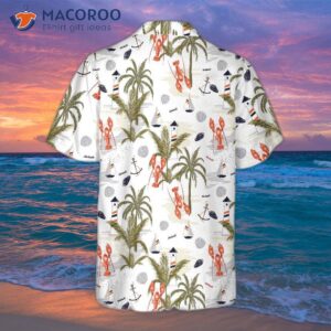 summer island lobster hawaiian shirt tropical shirt for and gift idea 1