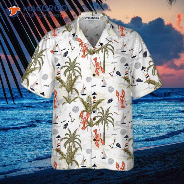 Summer Island Lobster Hawaiian Shirt, Tropical Shirt For And , Gift Idea