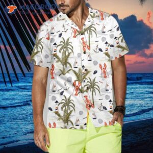 summer island lobster hawaiian shirt tropical shirt for and gift idea 3