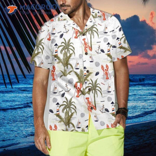 Summer Island Lobster Hawaiian Shirt, Tropical Shirt For And , Gift Idea