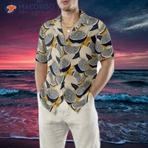 summer lemon vintage style hawaiian shirt 4