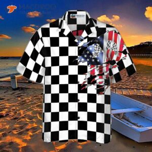 summer nights and race track lights hawaiian shirt 3