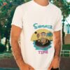 Summer Salt Licked Momories Time Skeleton Shirt