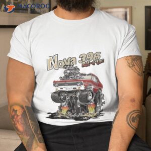 Summer Vintage Punk Style Racing Pattern Shirt