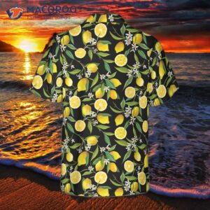 Summertime Watermelon Lemon Hawaiian Shirt