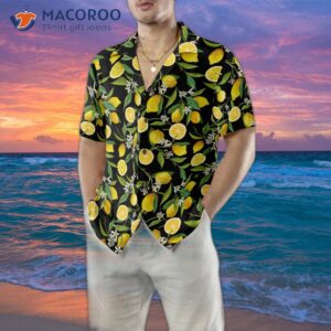 summertime watermelon lemon hawaiian shirt 4