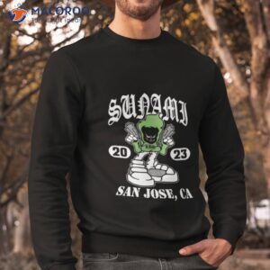 sunami san jose ca 2023 shirt sweatshirt