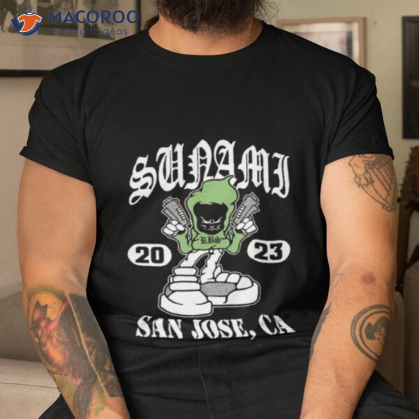 Sunami San Jose Ca 2023 Shirt